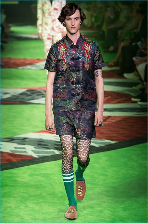 gucci spring summer 2017 men|Gucci Spring 2017 Menswear Collection .